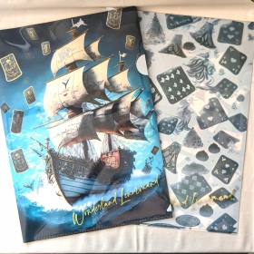 『ワンダーランドルノルマン』デザインクリアファイル(2種セット)