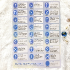 ルーン文字早見下敷き