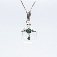 アロマペンダント　フォル・ド・アンジュ―天使の小瓶　第4チャクラ　ラファエル（緑）