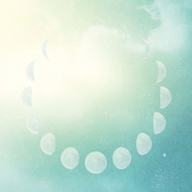 ルナフェーズオラクルマット ミントスカイ